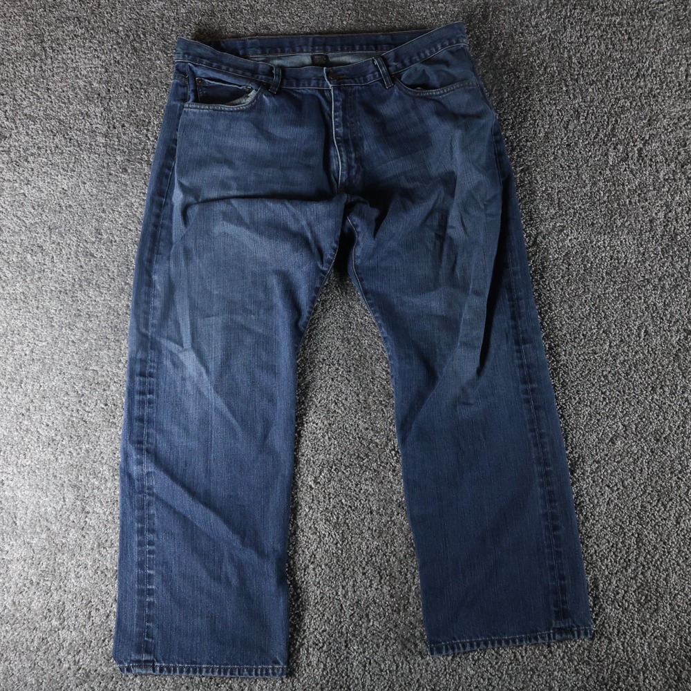 Brooks Brothers 1818 Denim Jeans Mens 40x30 USA Made Supima Cotton Blue